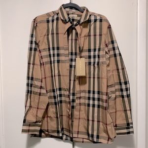 Burberry mens button down